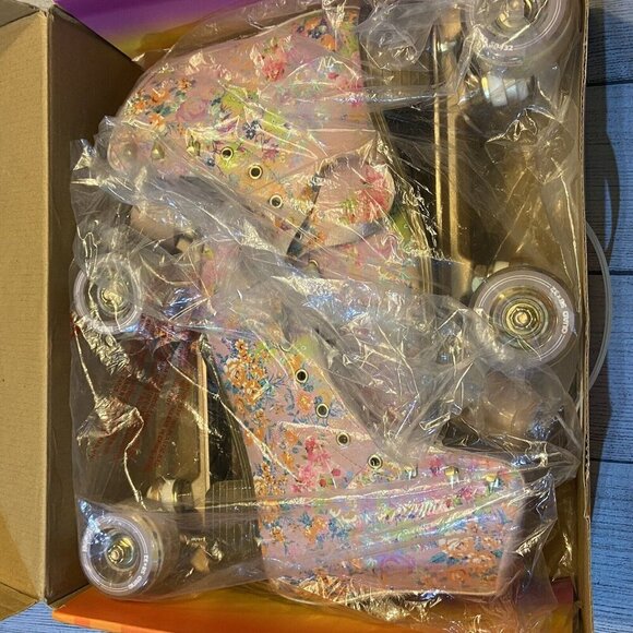 CYNTHIA ROWLEY X IMPALA FLORAL ROLLER SKATES SIZE 9 ***Limited Edition*** - Picture 3 of 11
